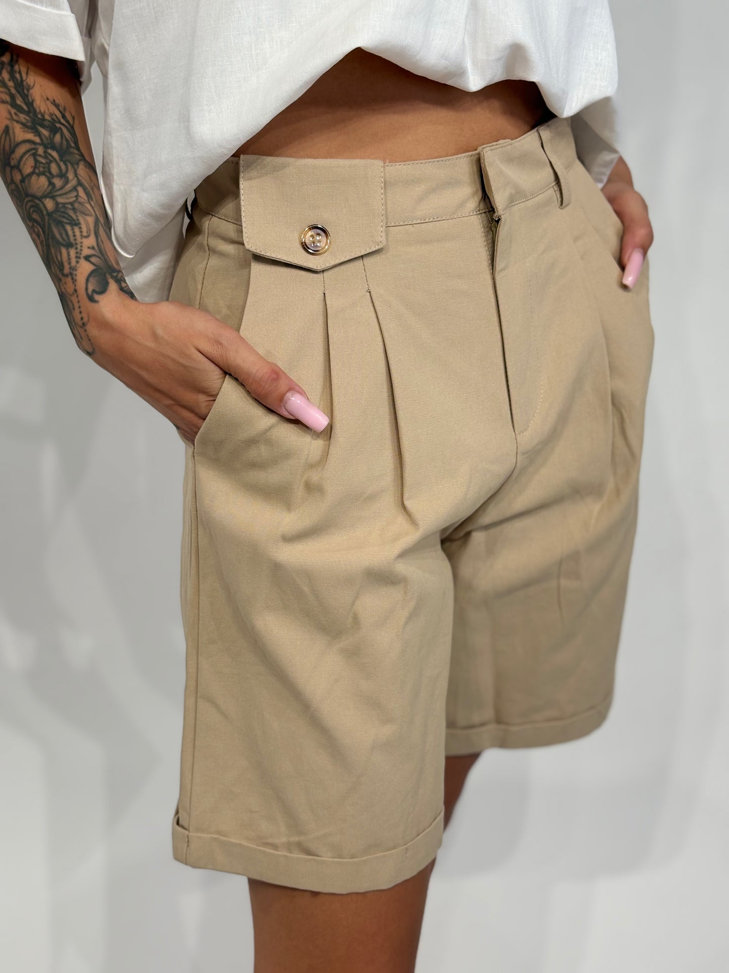 Bermuda Minù Beige