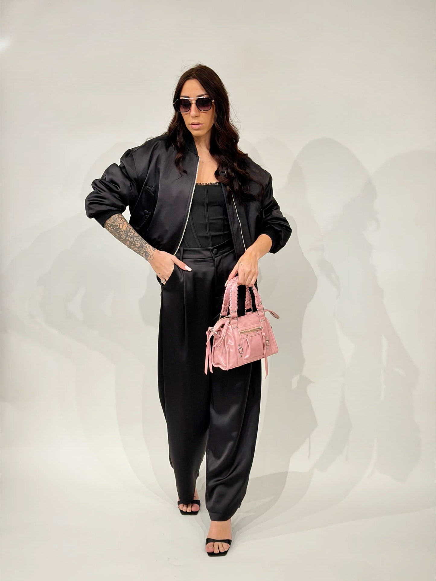 Bomber Satin By Lumina