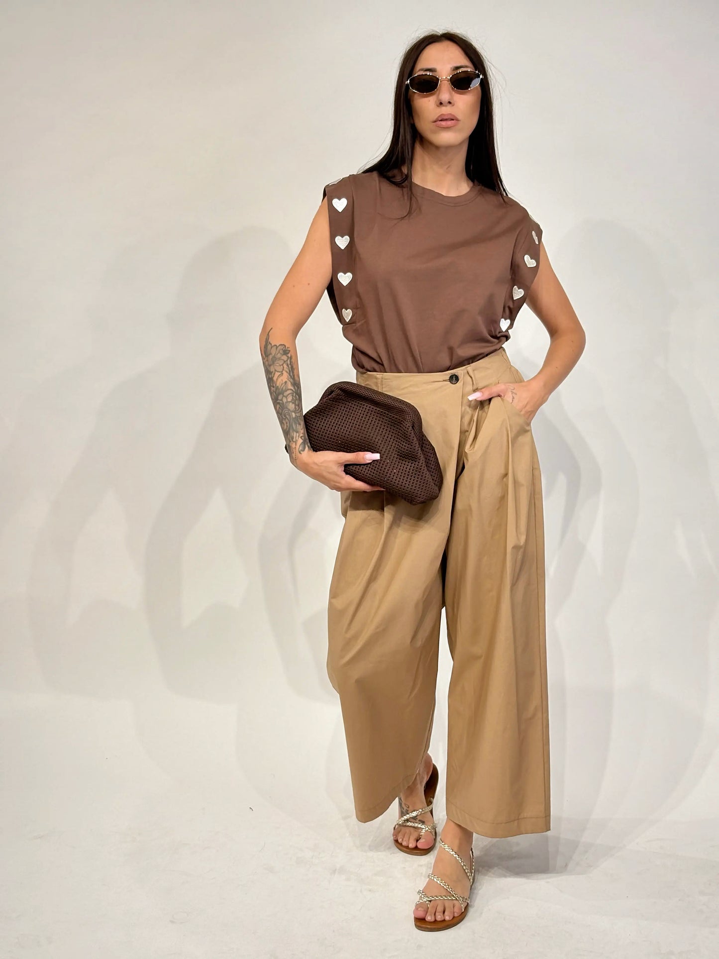 Pantalone Ofelia Beige
