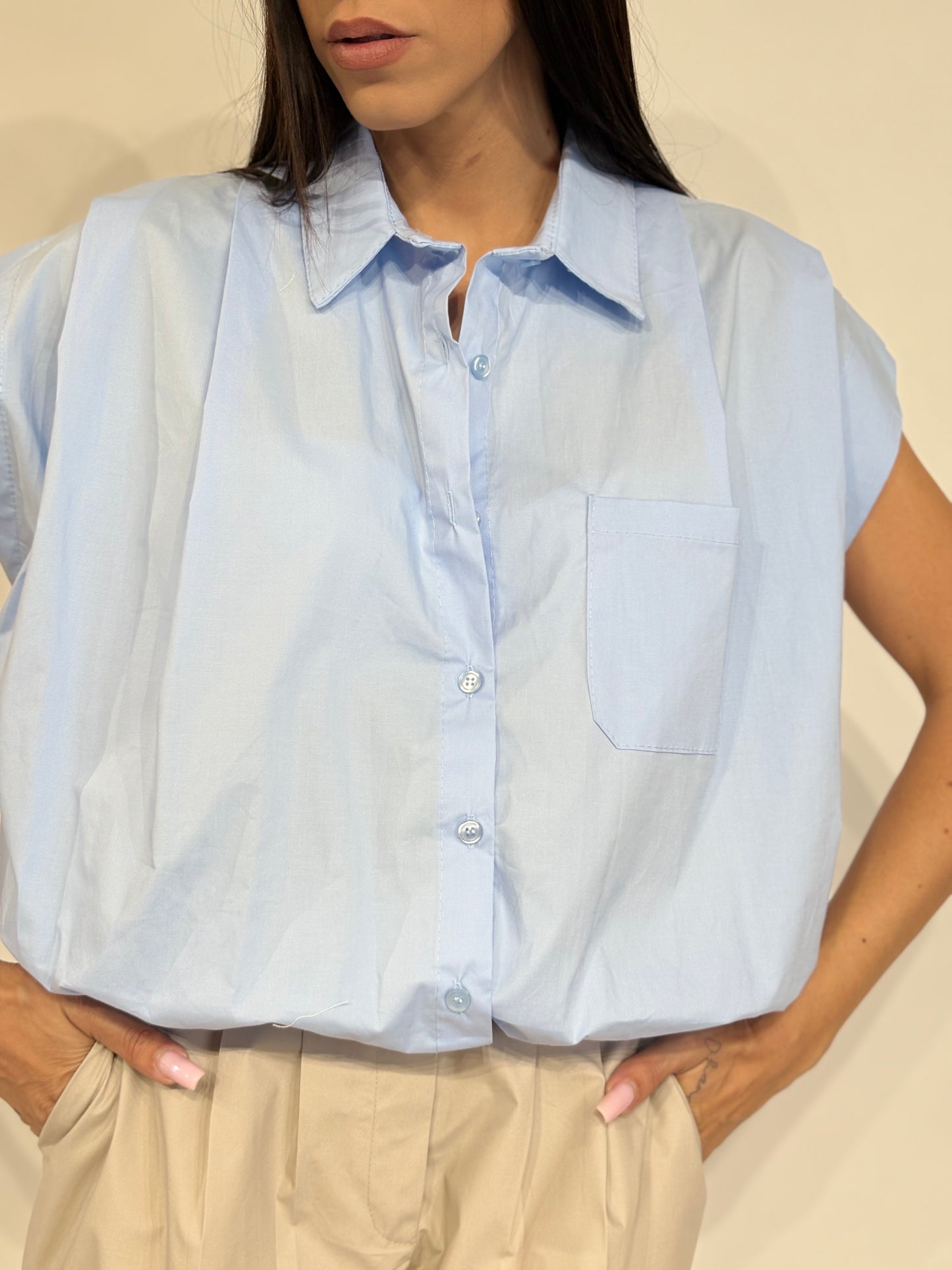Camicia Livia Cielo