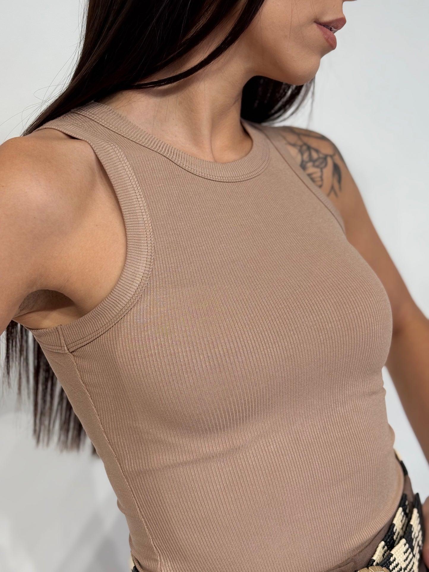 Canotta Viky Beige