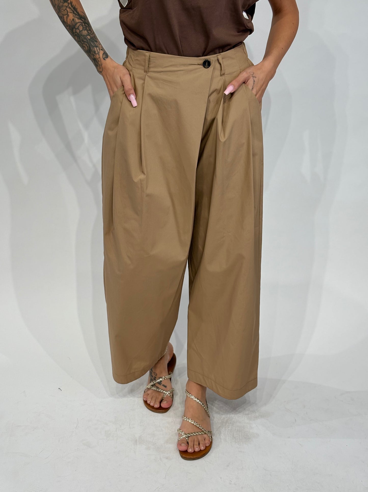 Pantalone Ofelia Beige