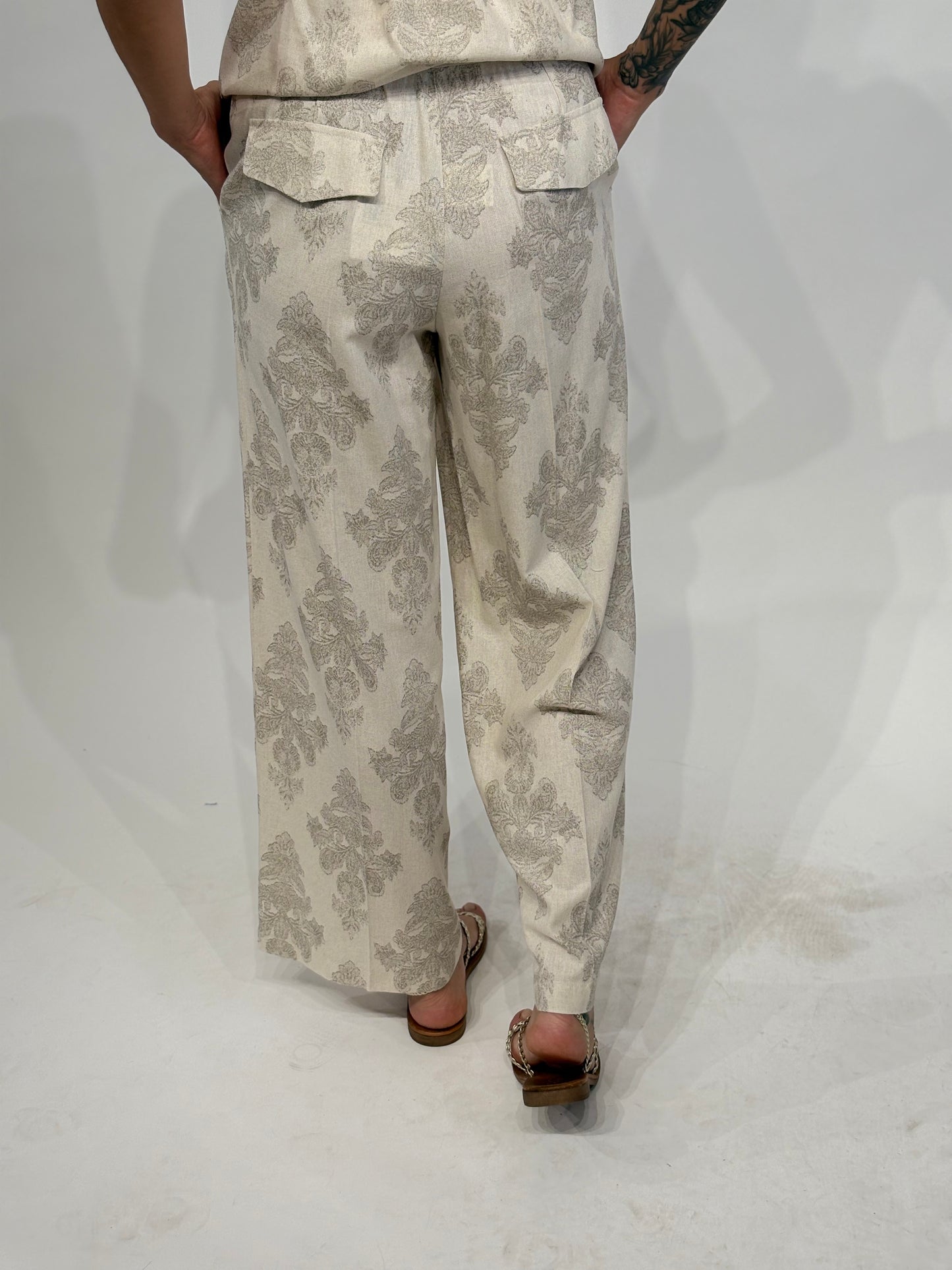 Pantalone Jacquard