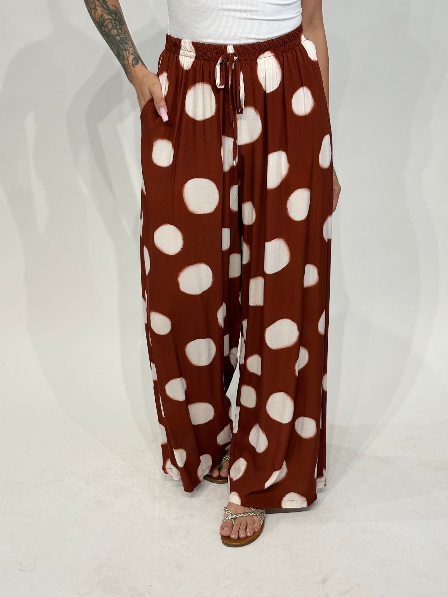 Pantalone Medea Mattone