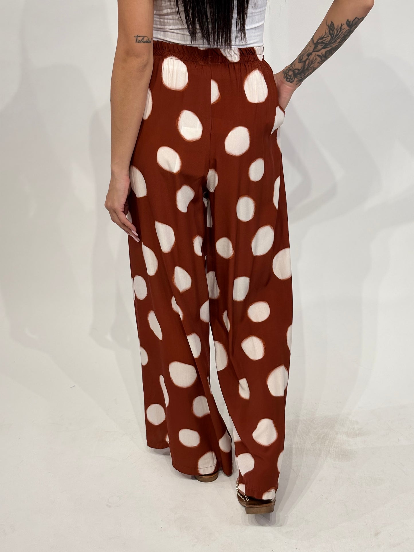 Pantalone Medea Mattone