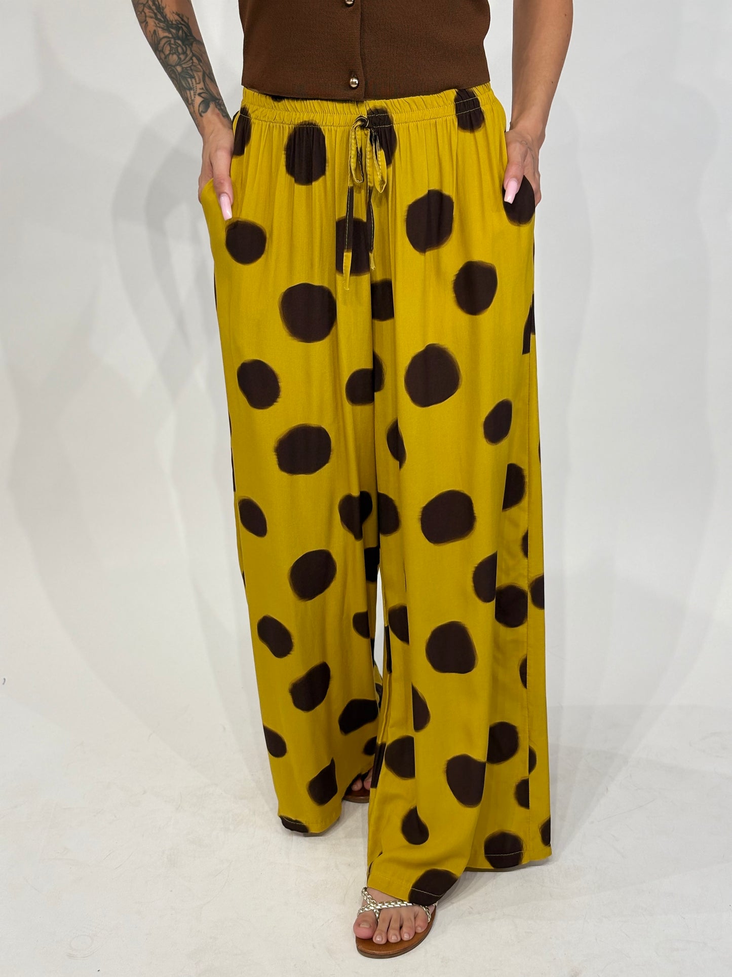 Pantalone Medea Giallo