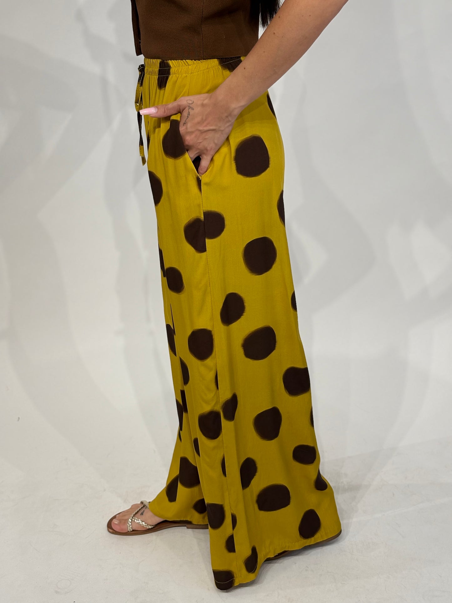 Pantalone Medea Giallo