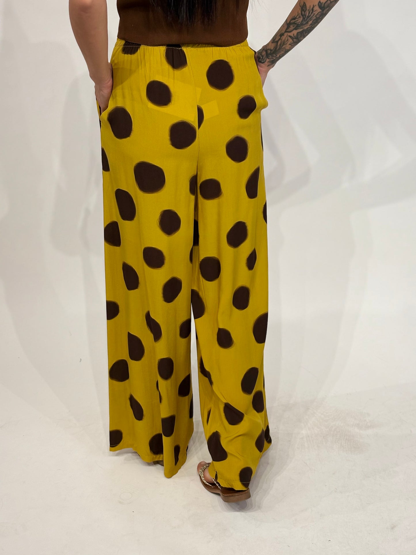 Pantalone Medea Giallo