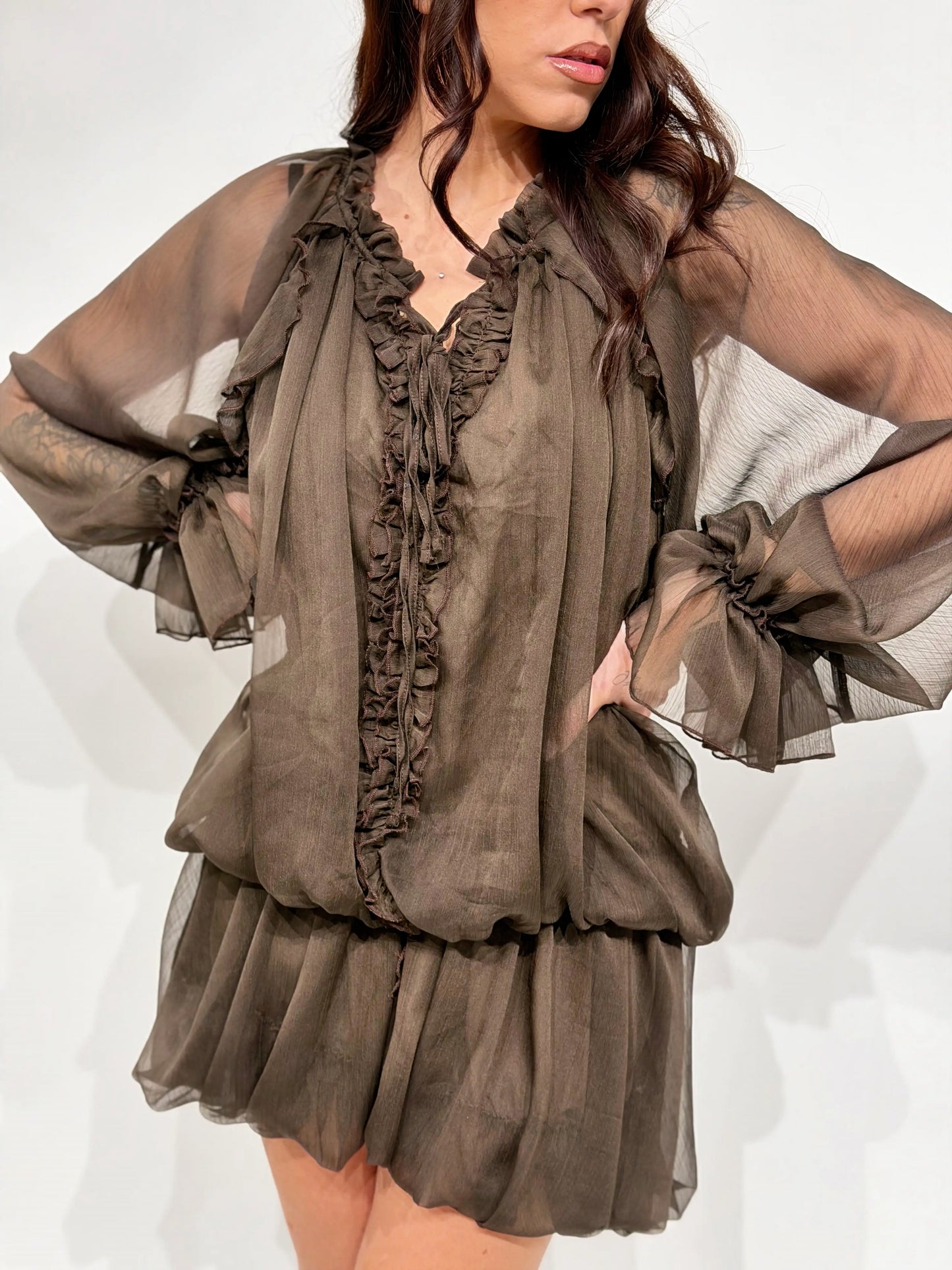 Abito Polly Brown
