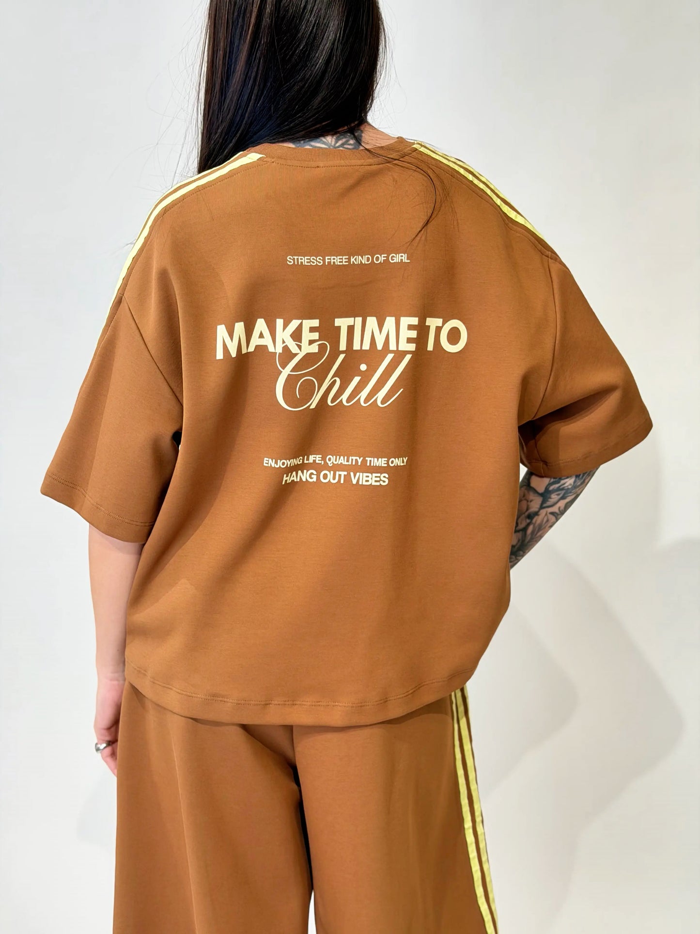 T-Shirt Jordin  Brown By Lumina