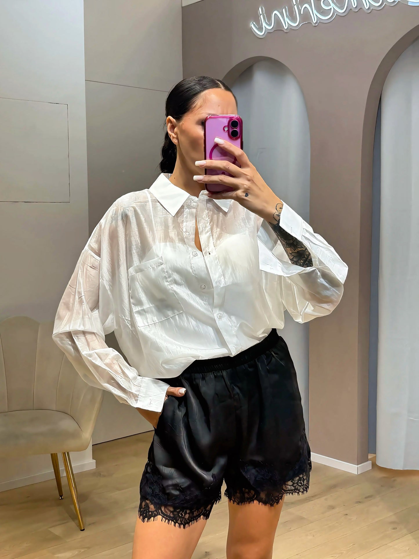 Camicia Gaia White