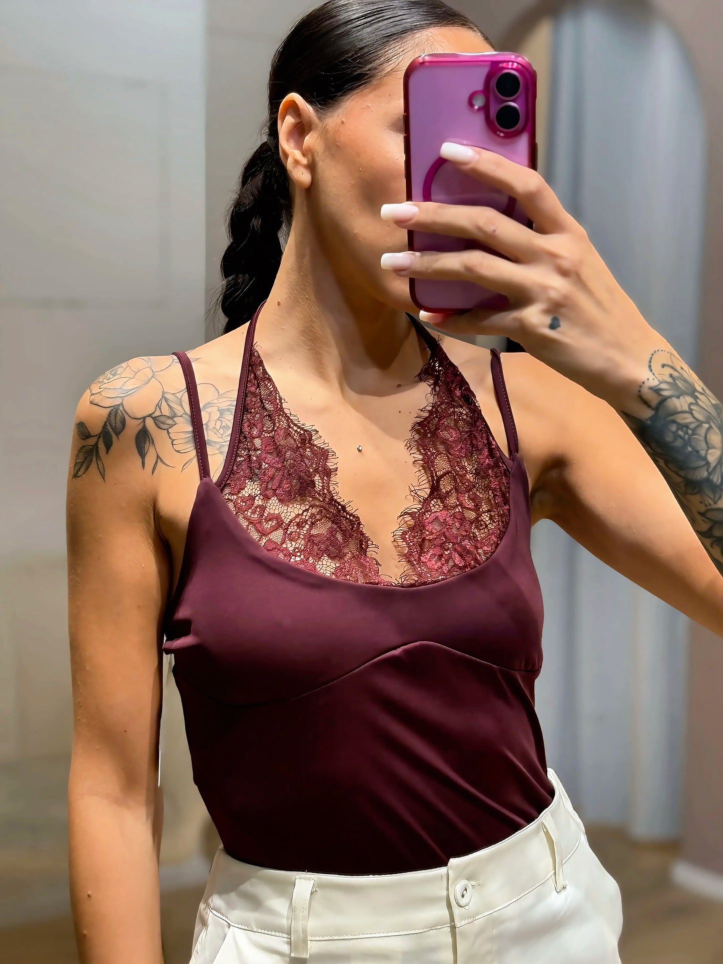 Top Livia Bordeaux