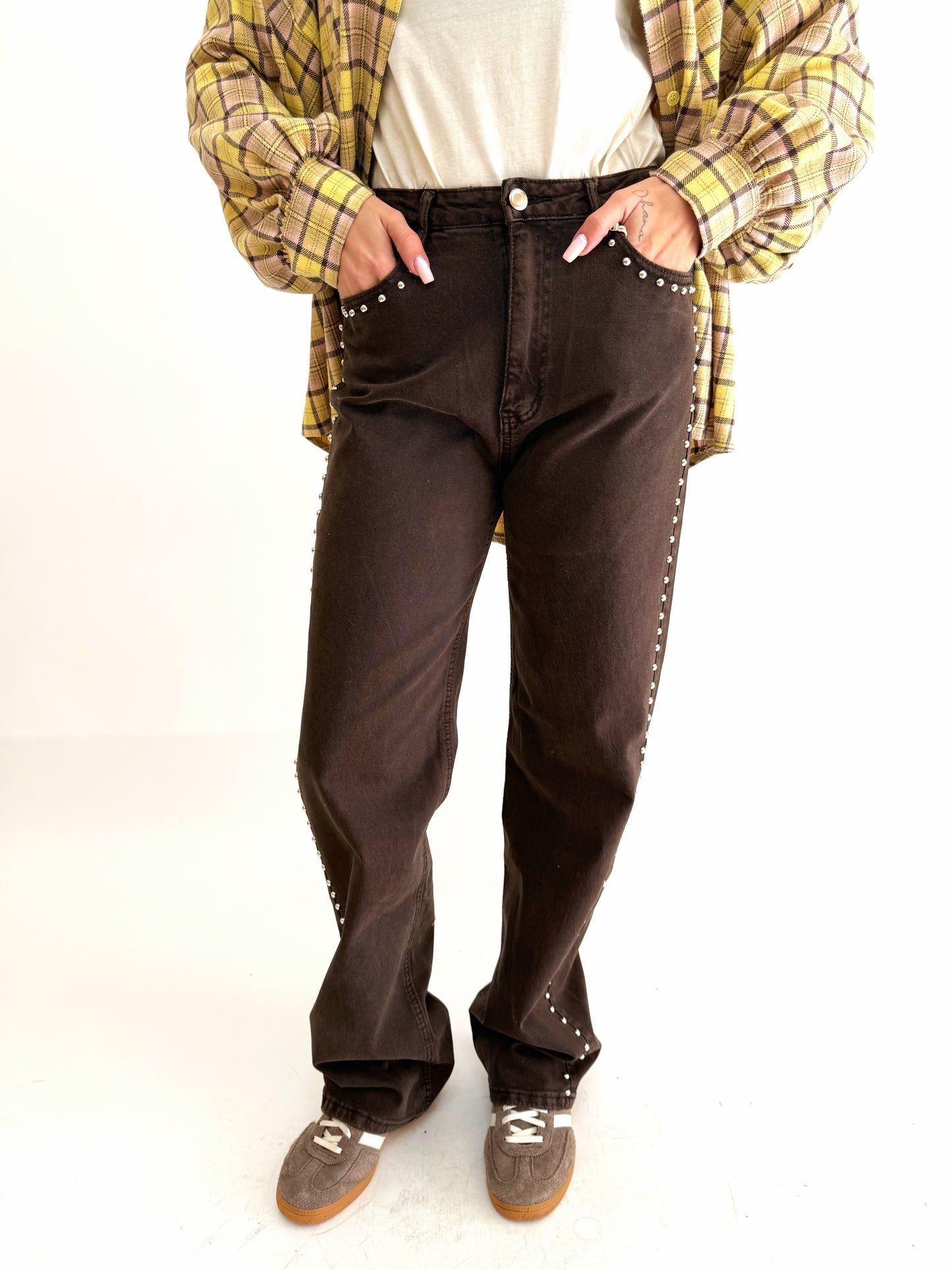 Pantalone Borchie
