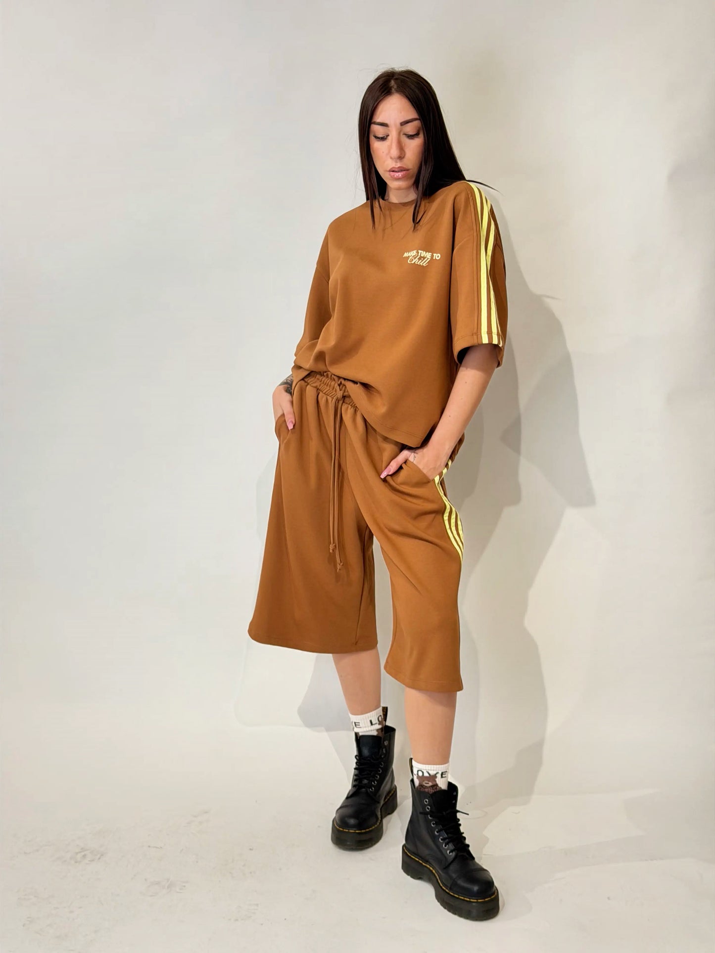 T-Shirt Jordin  Brown By Lumina