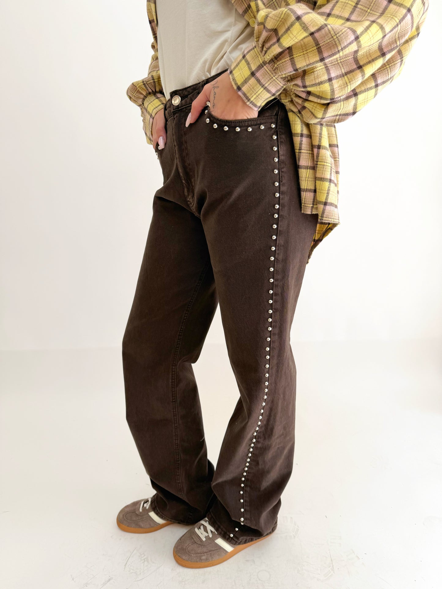 Pantalone Borchie