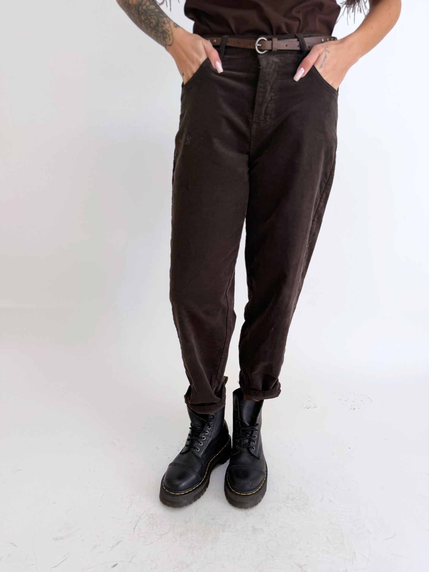 Pantalone velvet