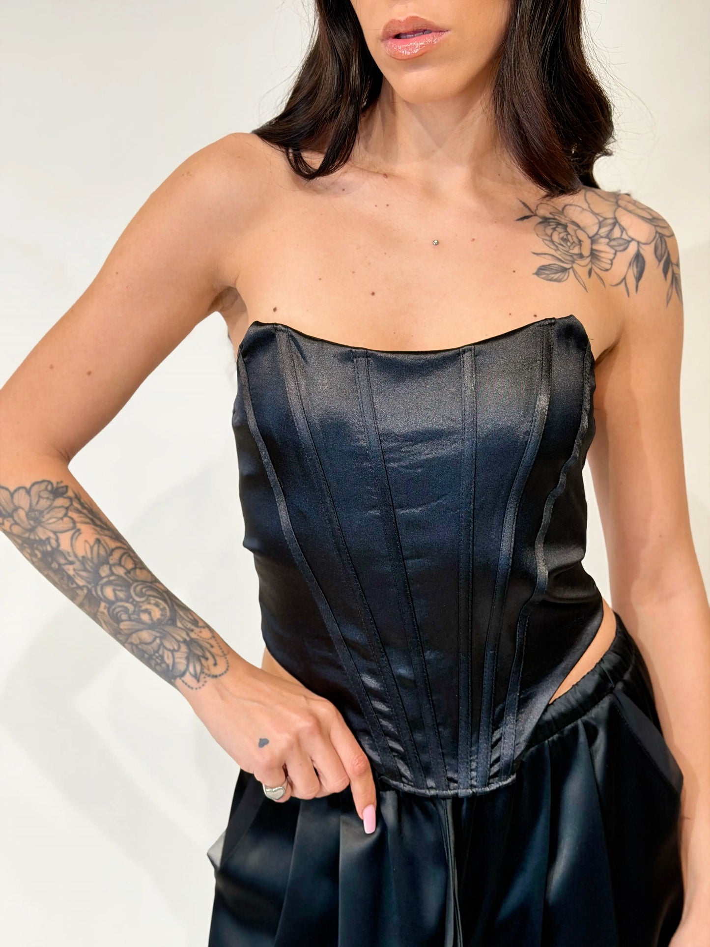 Corsetto Baddie Black