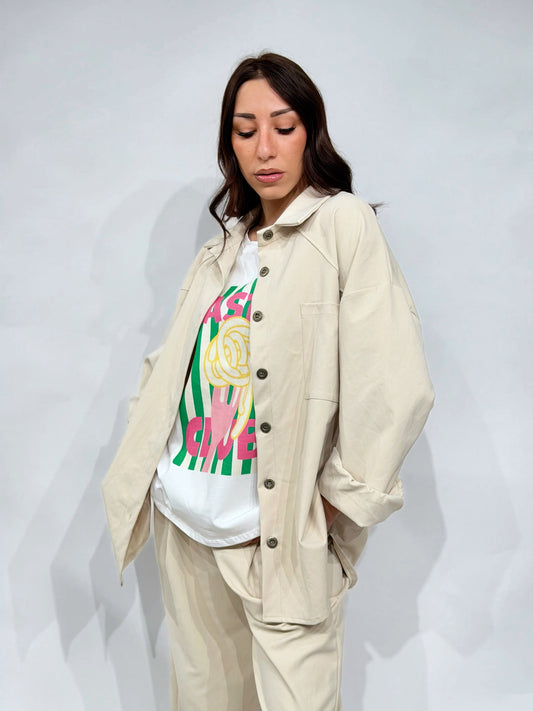 Camicia Classy Beige